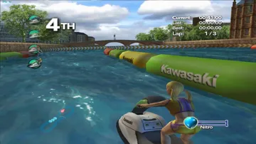 Kawasaki Jet Ski screen shot game playing